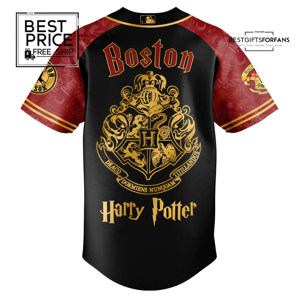 Boston Red Sox MLB x Harry Potter Limited Edition Baseball Jersey Boston Red Sox MLB x Harry Potter Limited Edition Baseball Jersey