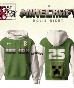 Boston Red Sox MLB x Minecraft Limited Edition Hoodie