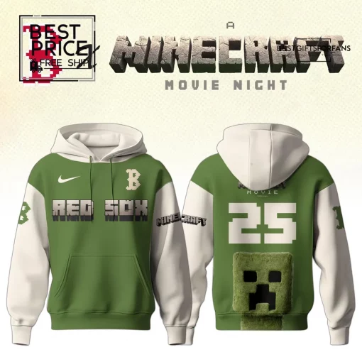 Boston Red Sox MLB x Minecraft Limited Edition Hoodie