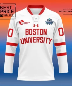 Boston University Terriers Frozen Four Custom Hockey Jersey