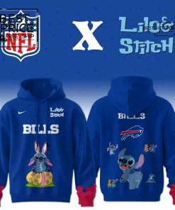 Lilo & Stitch x Buffalo Bills Limited Edition Hoodie