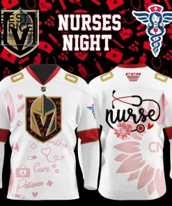 Golden Knights Nurses Night Limited Edition Hockey Jersey