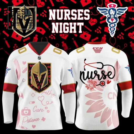 Golden Knights Nurses Night Limited Edition Hockey Jersey