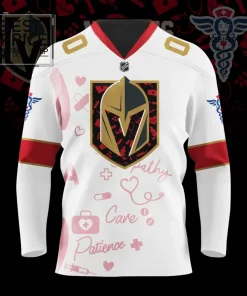 Golden Knights Nurses Night Limited Edition Hockey Jersey