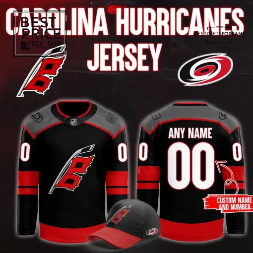 Carolina Hurricanes Limited Edition Custom Hockey Jersey