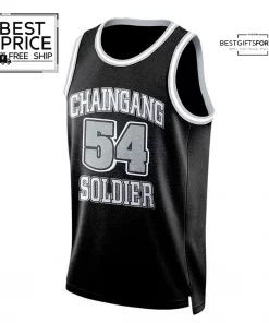 John Cena Chain Gang Soldier 54 Throwback Limited Edition Basketball Jersey