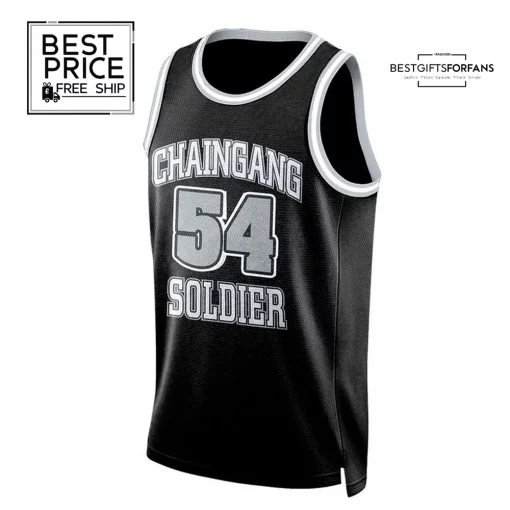 John Cena Chain Gang Soldier 54 Throwback Limited Edition Basketball Jersey