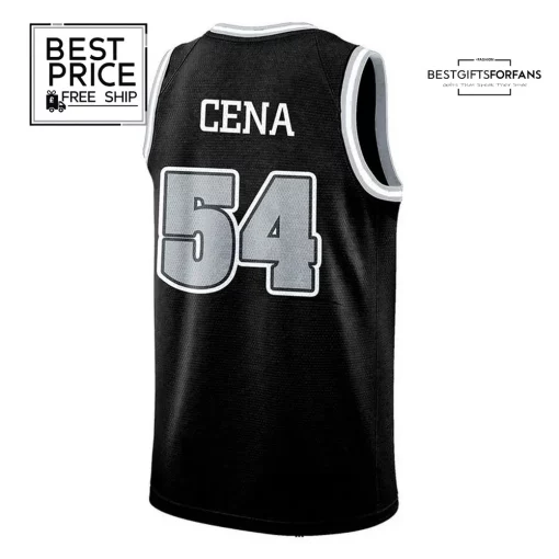 John Cena Chain Gang Soldier 54 Throwback Limited Edition Basketball Jersey