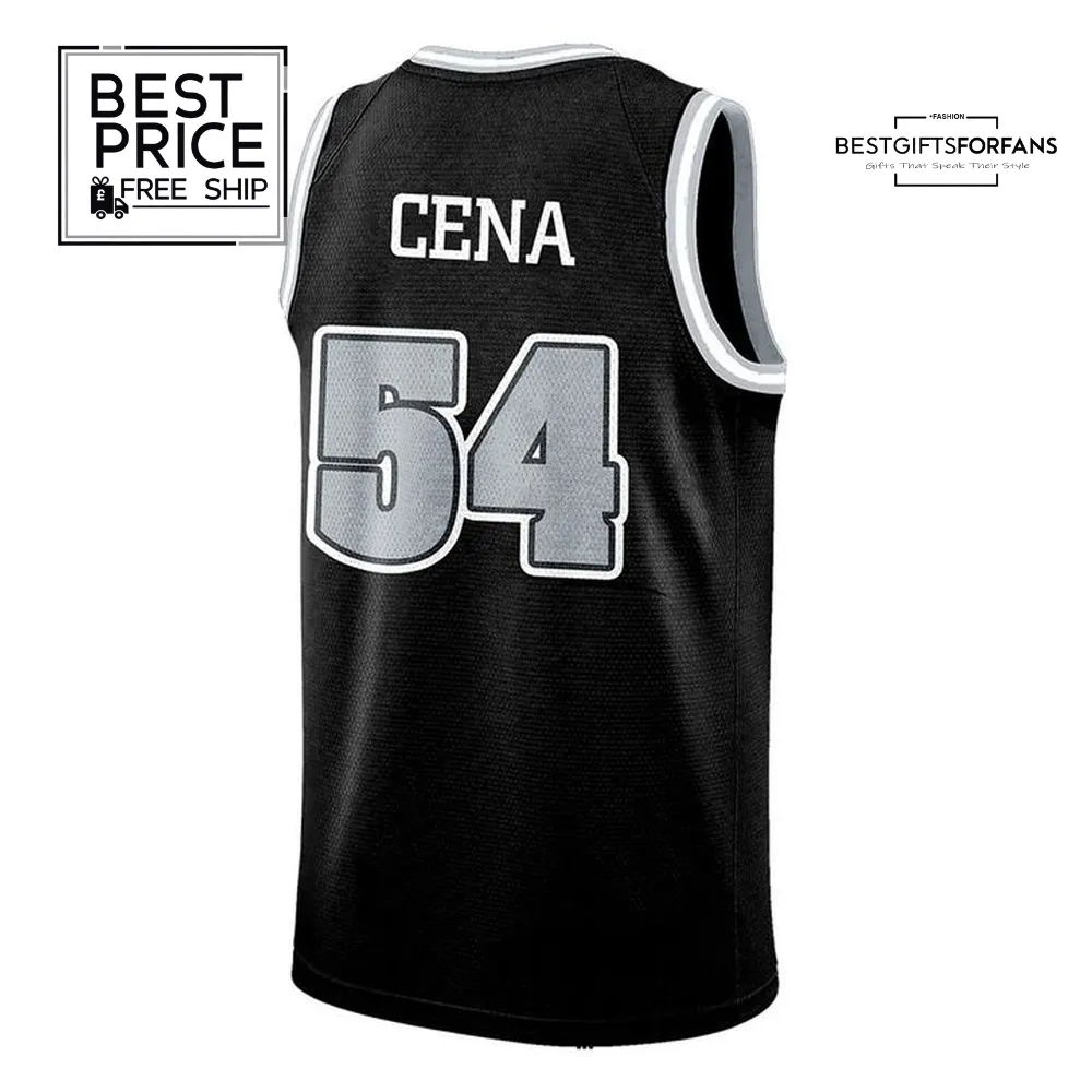 John Cena Chain Gang Soldier 54 Throwback Limited Edition Basketball Jersey John Cena Chain Gang Soldier 54 Throwback Limited Edition Basketball Jersey