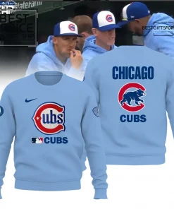 Chicago Cubs Light Blue Alternate Replica 2.0 Edition Limited Sweatshirt