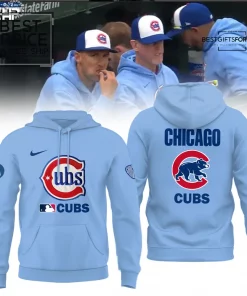 Chicago Cubs Light Blue Alternate Replica Limited Edition Hoodie