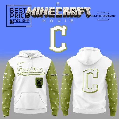 Cleveland Guardians x A Minecraft Movie Limited Edition Hoodie