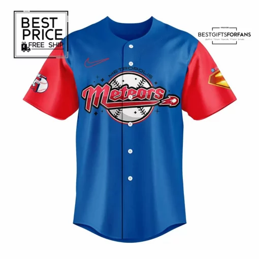 Cleveland Guardians x DC Superman Night Limited Edition Baseball Jersey