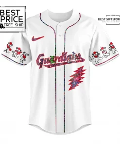 Cleveland Guardians x Grateful Dead Night Limited Edition Baseball Jersey
