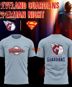 Cleveland Guardians x Superman Night Special Edition T-Shirt
