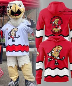 Cleveland Pierogies Monsters Uniform Red Hoodie