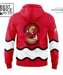 Cleveland Monsters leveland Pierogies Uniform Red Hoodie