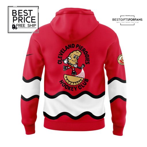 Cleveland Pierogies Monsters Uniform Red Hoodie