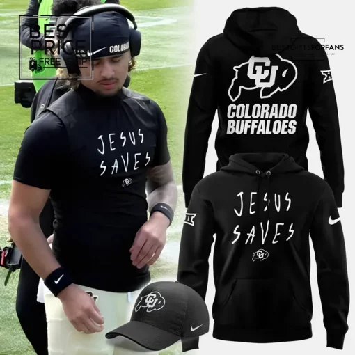 Colorado Football Jesus Saves Custom Limited Edition Hoodie