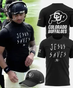 Colorado Buffaloes Jesus Saves Limited Edition T-Shirt