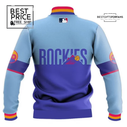 Colorado Rockies City Connect Special Edition Baseball Jacket