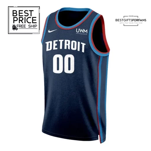Detroit Pistons Custom Name & Number Limited Edition Basketball Jersey