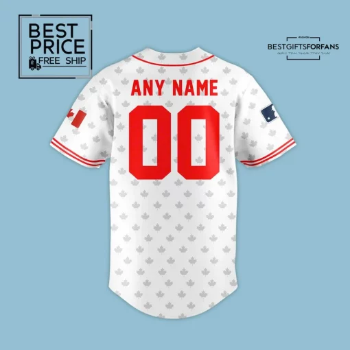 Detroit Tigers Canadian Heritage 2025 Custom Baseball Jersey