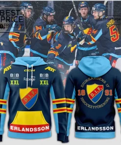 Djurgårdens IF Hockey Erlandsson Limited Edition Hoodie