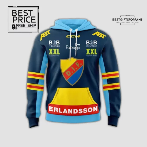 Djurgårdens IF Hockey Erlandsson Limited Edition Hoodie