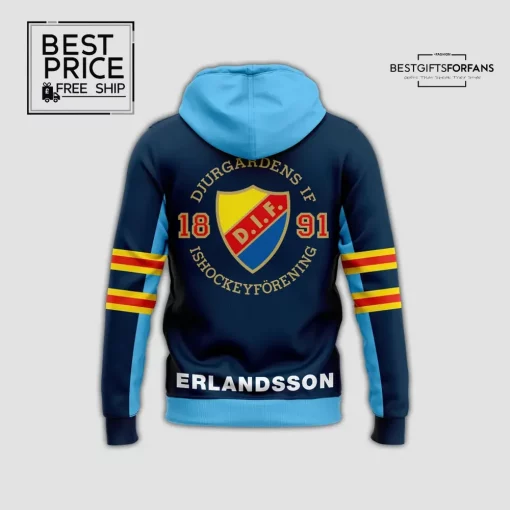 Djurgårdens IF Hockey Erlandsson Limited Edition Hoodie