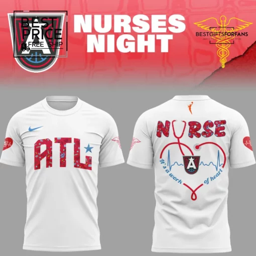 Atlanta Dream Nurses Night Limited Edition T-Shirt