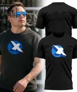 Elon Musk X Corp Logo Limited Edition T-Shirt