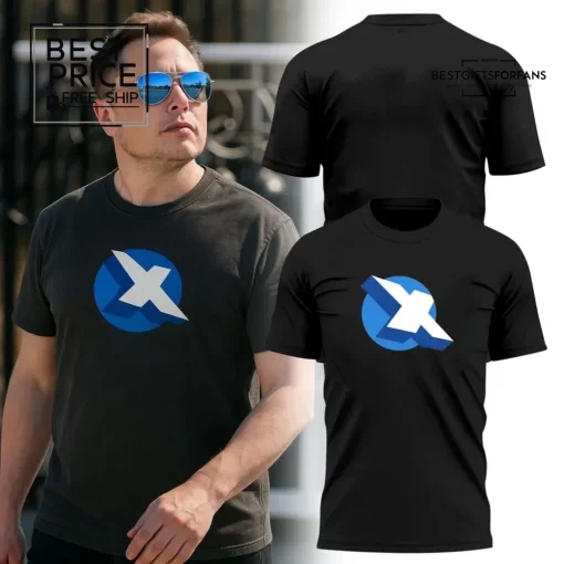 Elon Musk X Corp Logo Limited Edition T-Shirt