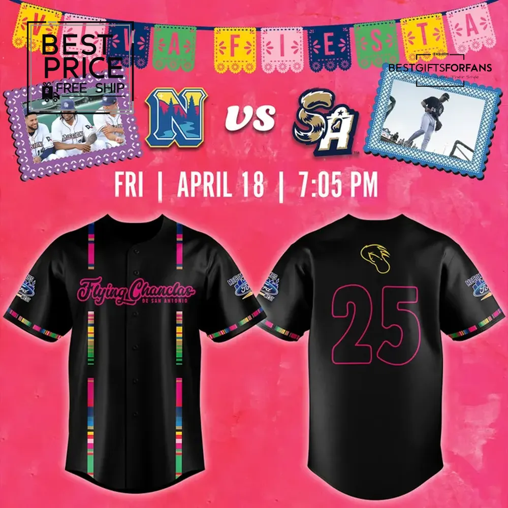 Flying Chanclas de San Antonio Special Edition Baseball Jersey Flying Chanclas de San Antonio Special Edition Baseball Jersey