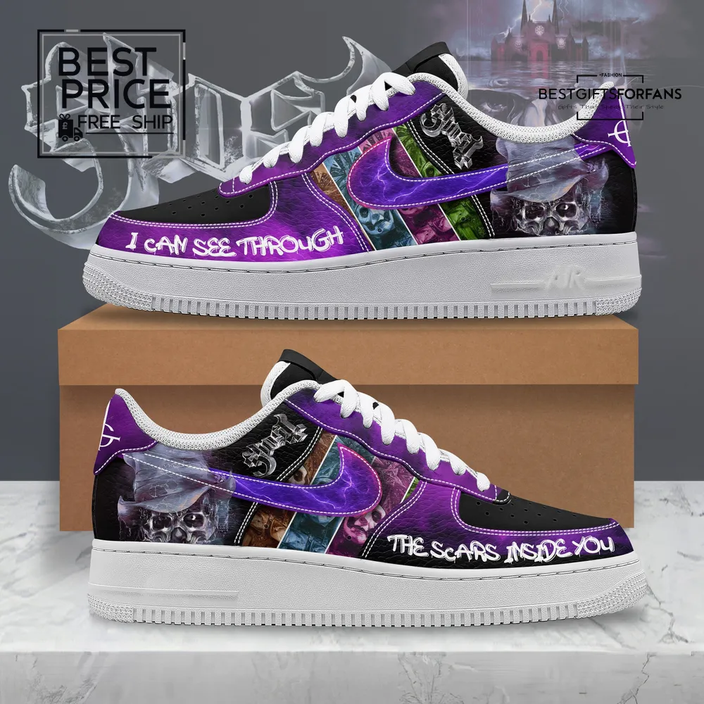 Ghost Limited Edition Custom Air Force 1 Sneakers Ghost Limited Edition Custom Air Force 1 Sneakers