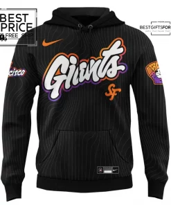 Giants San Francisco Special Edition Black Hoodie 3