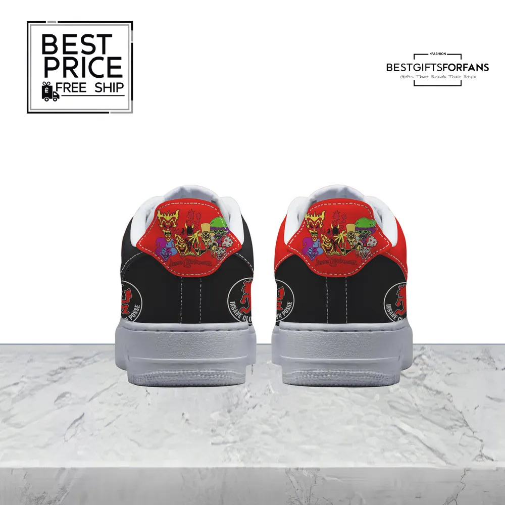 Insane Clown Posse Custom Nike Air Force 1 Sneakers Insane Clown Posse Custom Nike Air Force 1 Sneakers