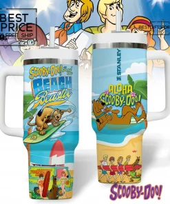 Scooby-Doo Beach Adventure Custom Limited Edition Stanley Tumbler