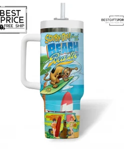 Scooby-Doo Beach Adventure Custom Limited Edition Stanley Tumbler
