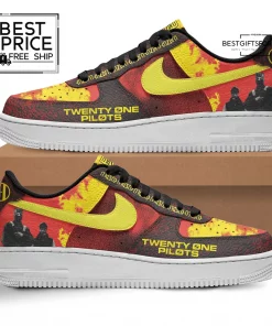 Twenty One Pilots Custom Nike Air Force 1 Sneakers