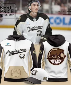 Hershey Bears Chocolatetown USA Custom Limited Edition Hoodie