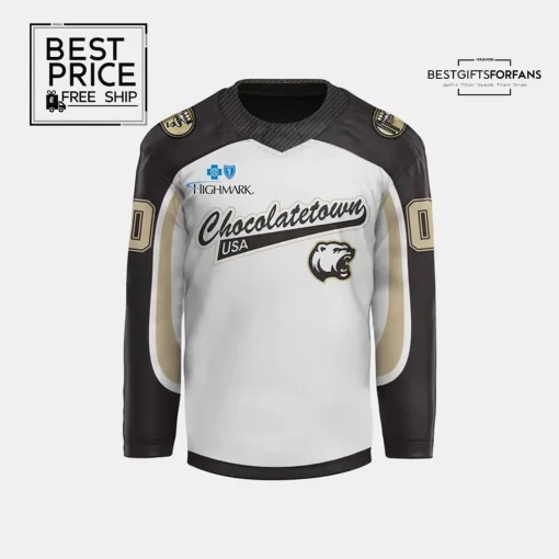 Hershey Bears Chocolatetown USA Limited Edition Hockey Jersey