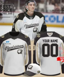 Hershey Bears Chocolatetown USA Limited Edition Hockey Jersey
