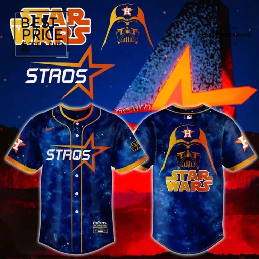 Houston Astros x Star Wars Special Edition Baseball Jersey