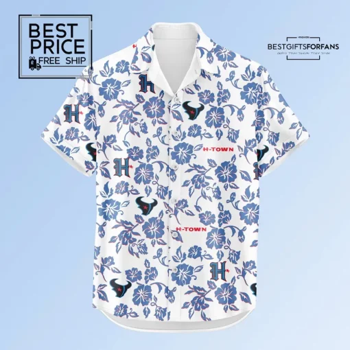 Houston Texans Floral Special Edition Hawaiian Shirt