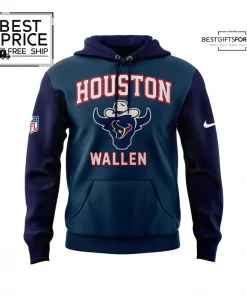 Houston Texans x Morgan Wallen 2025 Concert Limited Edition Hoodie