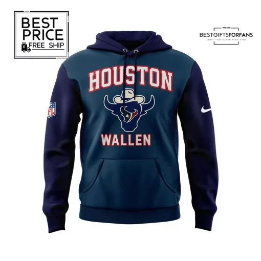 Houston Texans x Morgan Wallen 2025 Concert Limited Edition Hoodie