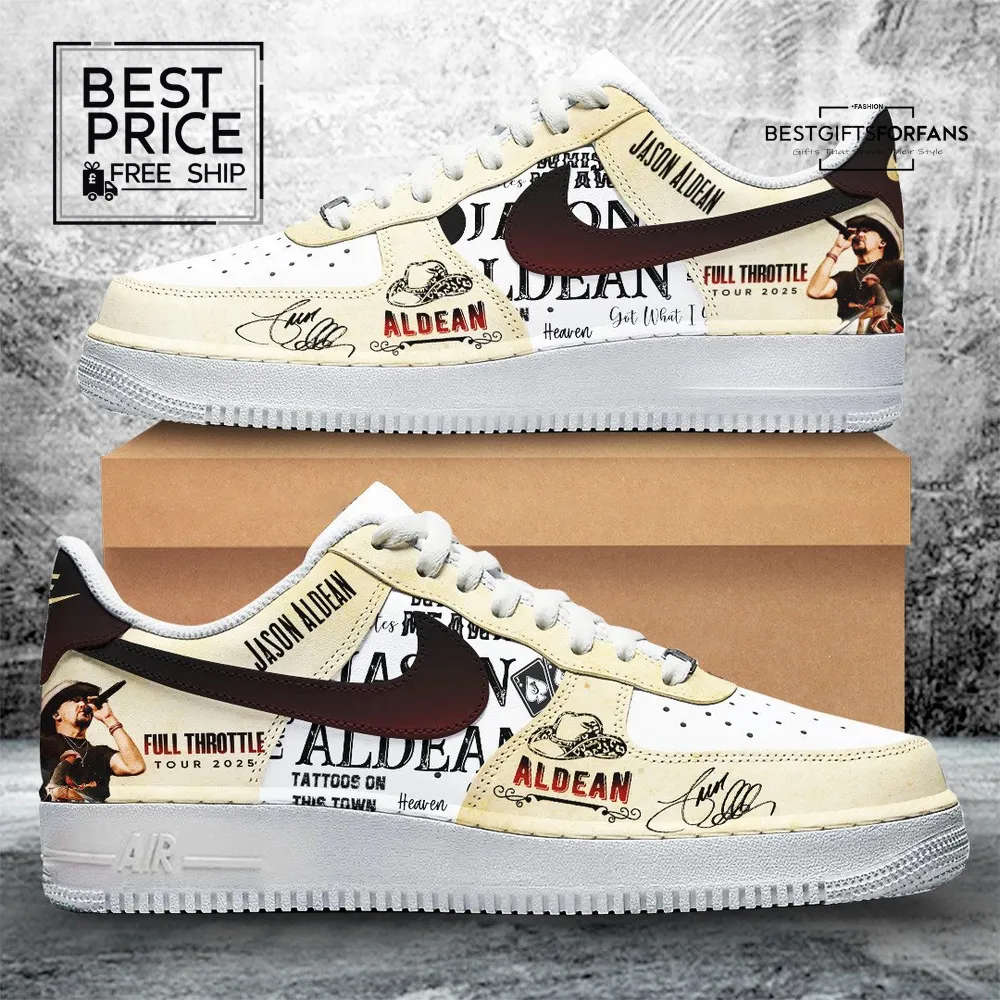 Jason Aldean Limited Edition Air Force Sneaker Jason Aldean Limited Edition Air Force Sneaker