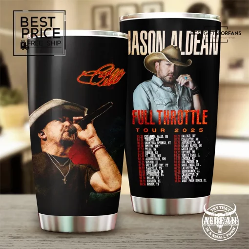 Jason Aldean Special Edition Tumbler Cup