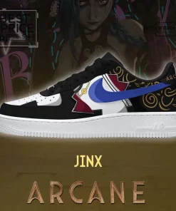Jinx Version 2 Arcane Limited Edition Air Force 1 Shoes